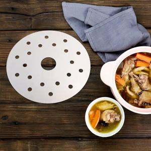 HJKL Bếp nấu ăn Thép không gỉ Dụng cụ nấu Đĩa khuếch tán Dụng cụ nhà bếp Tấm tiếp hợp Công cụ chuyển đổi Tấm dẫn nhiệt Đĩa chuyển đổi Phụ kiện nhà bếp