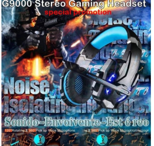 [SG Stock] G9000 Gaming Headset | Deep Bass Stereo Surround Sound | Noise Cancelling Mic | LED Lights | For PS4 PS5 Xbox PC Switch