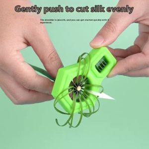 ASRV Shredded Onion Artifact Kitchen Household Plum Blossom Shredding Machine Onion Cutter Planer Shredded Chili Green Chinese Onion Brushed Chopper