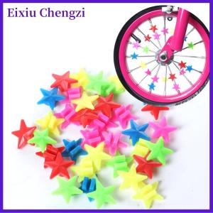 Eixiu 36pcs Xe Đạp Bánh xe nói hạt nhựa trang trí xe đạp phụ kiện đi xe đạp