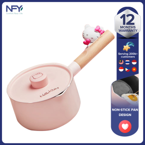Joyoung hello kitty cooking set original pot Non-stick cookware set baby Steaming Frying Boiling Milk Pot