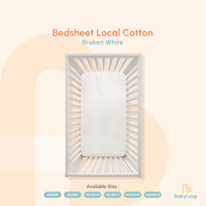 Local Cotton Bedsheet - Sprei Katun Lokal - Baby Loop