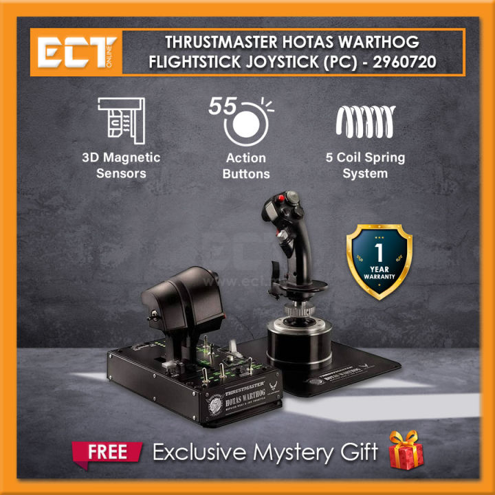 Thrustmaster Hotas Warthog Flightstick Joystick (PC) - 2960720 | Lazada