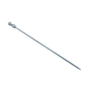 SKJK STUDIO 20Pcs Màu bạc Lựa chọn đồ uống Tay cầm dài Thép không gỉ Lựa chọn Martini Bền bỉ Hình dạng không đều Que khuấy đồ uống Bữa tiệc
