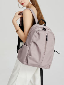 MINGKE Laptop Bag 13 14 Inch Small Backpack for Women USB Shockproof Personality Fashion