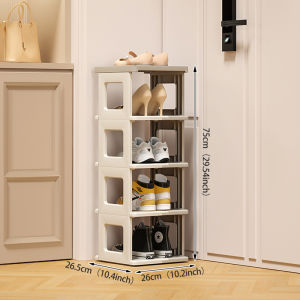 Discover Easy Storage with Our Shoe Rack Shelf - Perfect Shoe Cabinet for Small Spaces - Install-Free Vertical 5 & 7 Tier Shoe Shelf - Ideal for Front Door Shoe Storage & Entryway Organization