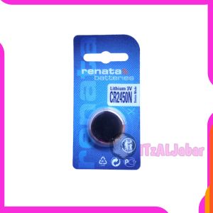 Renata CR2450N Baterai Renata CR 2450N Lithium 3V Original