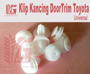 Klip Door Trim Toyota Avanza Innova Fortuner Xenia Agya Putih 1set(10pcs)