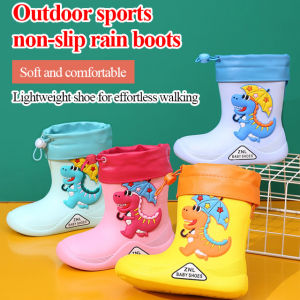 Kangdo Children rain boots Cartoon Non-slip Rain boots