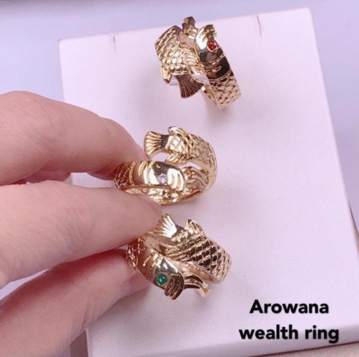Arowana Fish Wealth Lucky Ring Lazada PH