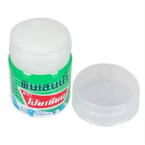 POY SIAN PIM SAEN COTTON INHALER - Traditional Thai Medicinal Inhaler for Natural Relief and Aromatherapy Made in Thailand