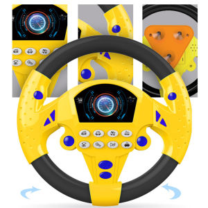 พวงมาลัยของเล่นเด็ก พวงมาลัยจำลองขับรถ พวงมาลัยรถ สำหรับเด็ก จำลองการขับรถ ของเล่นเสริมการศึกษาเด็ก พวงมาลัยขับรถเด็ก ติดตั้งง่าย สามารถตั้งพื้นหรือติดที่คอนโซลหน้ารถ ของเล่นเด็ก