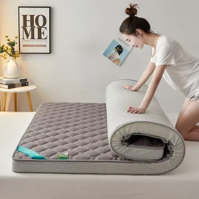 9CM Thicker Tilam Queen/King/Single Tatami Foldable Mattress Latex Mattress Soft Mattress Topper Ready Stock