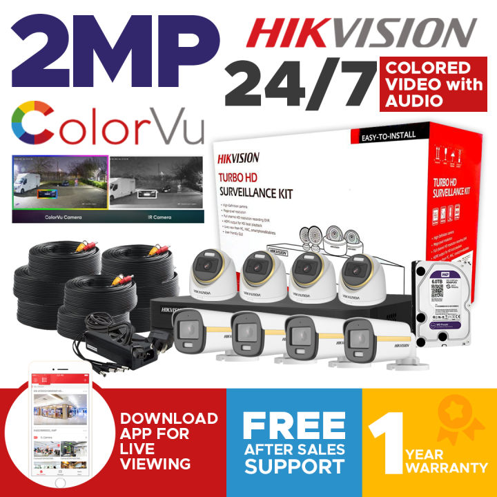 Hikvision 8 best sale channel kit