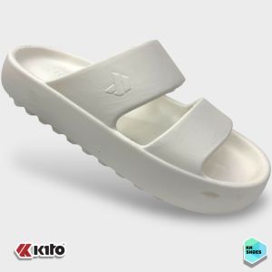 รองเท้าแตะเพื่อสุขภาพ แบบสวม สกรีนลาย Kito AH194 น้ำหนักเบา ใส่ลุยน้ำ