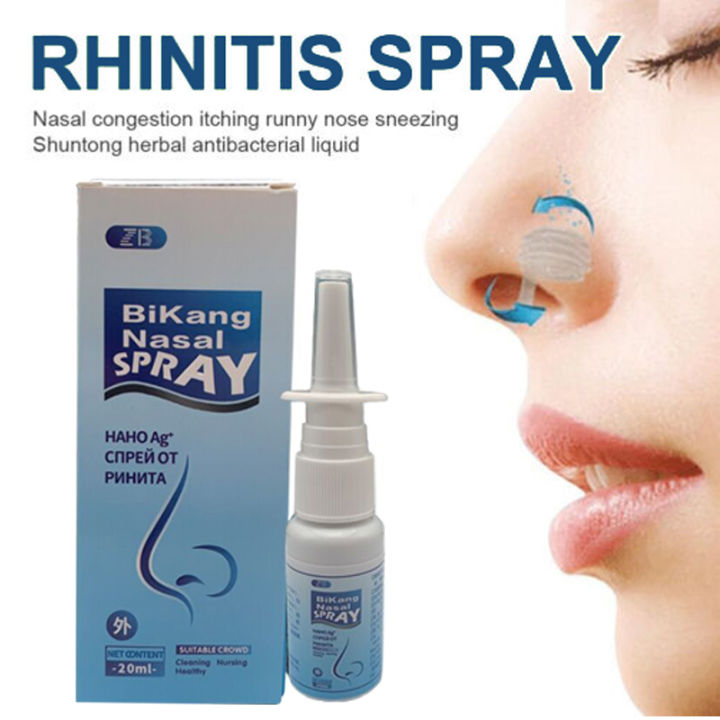 【Manila Ready Stock】20ml Nasal Spray for Allergic Rhinitis Therapy ...