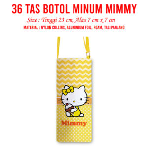 Cooler Bottle Bag Seri Sanrio Tas Botol Minum Aluminium Sarung Botol Minum Anak Aneka Karakter Souvenir Gift