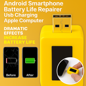 Multifunction Moblie Phone Battery Repair Device Restorer Clean Up Cell Phone Garbage Phone Battery Optimizer Multifunction Moblie Phone Battery Repair Device USB Adapter Battery Life Solution Universal Apple Android  智能手机恢复器