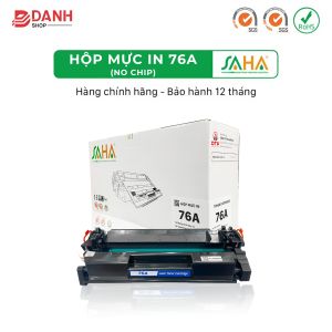 Hộp mực in 76A (NO CHIP) - SAHA - Dùng cho máy in: HP Laser Pro M404D M404DN M404N M404DW M428FDW M428FDN
