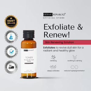 Dermorepubliq 7% Glycolic Acid (AHA) Skin Renewing Toner