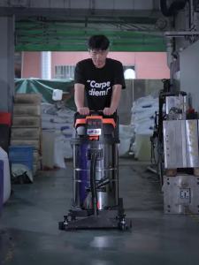 Gutsen Industrial Vacuum Cleaner Factory Workshop Commercial Powerful High-Power Wet and Dry Dual-Use Site Dust Suction hine