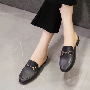 Sandal Slop Wanita SP08 Flat Shoes Ringan Anti-Slip Korea Import Real Pict