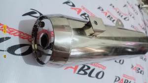 YAMAHA YTX 125 STAINLESS CHICKENPIPE VERSION 2