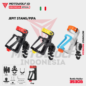 Motowolf Bottle Holder 3530 | Tempat Botol Minum Stang Sepeda & Motor