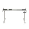 Home Office Desk Base Adjustable Height Carbon Steel Frame - DIY Build-in Desktop Support. 