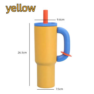 JAYGO Free Sedotan Ada Handle Pegangan Tumbler Handle 1200ml Stainless SUS304 / Tumbler Viral Tumbler