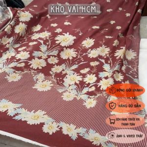Vải Đũi Tơ 100% Cotton Mềm Mỏng Rũ Mát Không Giãn Khổ 1m4 - May Áo Dài Đồ Thiết Kế