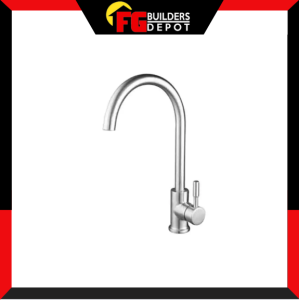 Shark Sp 106 Stainless 304 Kitchen Faucet Hot And Cold Line - Vertical Type