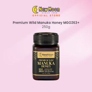 New Moon Premium Wild Manuka Honey MGO263+ 250g