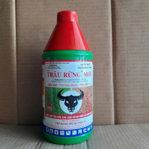 Thuốc trừ cỏ Trâu rừng mới chai 900ml thuốc trừ cỏ tận gốc thuốc diệt cỏ tận gốc thuốc trừ cỏ bờ cỏ vườn cỏ khai hoang Mộc Farm