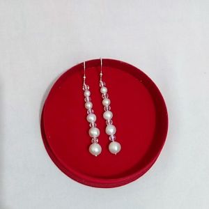 HOA TAI NGỌC TRAI THẬT DÁNG THẢ PHỐI PHALE XINH XẮN DÀI 5 CM