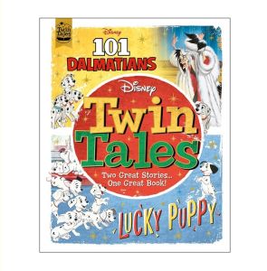 Disney Twin Tales 101 Dalmatians Lucky Puppy Hardcover Storybook For Kids