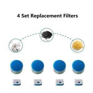 Pet Water Dispenser Cat Fountain Running Water Drinker For Cat Dog Automatic Filter 2L