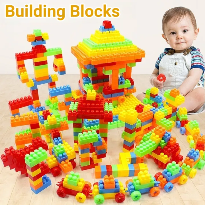 Blocks Object Toy Building Block Toys Set DIY Creative Splice Assembly Model Brick Kids ...