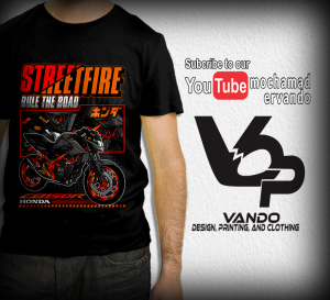 KAOS MOTOR HONDA CB150R RTR - KAOS DISTRO PRIA WANITA - KAOS PENDEK KATUN MURAH - KAOS CUSTOM