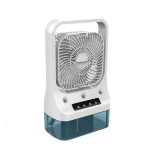 Portable Air Conditioners Fan Humidifying Fan Desktop Fan with Night Light Household 3 Speed Air Conditioners