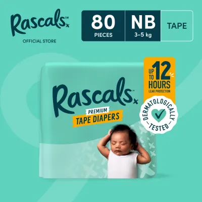 Rascals Tape NB Diapers Newborn