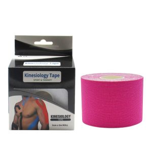 Taping Teping Kinesio 5CM x 5M Tape Kinesiologi Olahraga Tapping Kinesiology Wrist Tape Sport Teping Sepak Bola Voli Voly Futsal