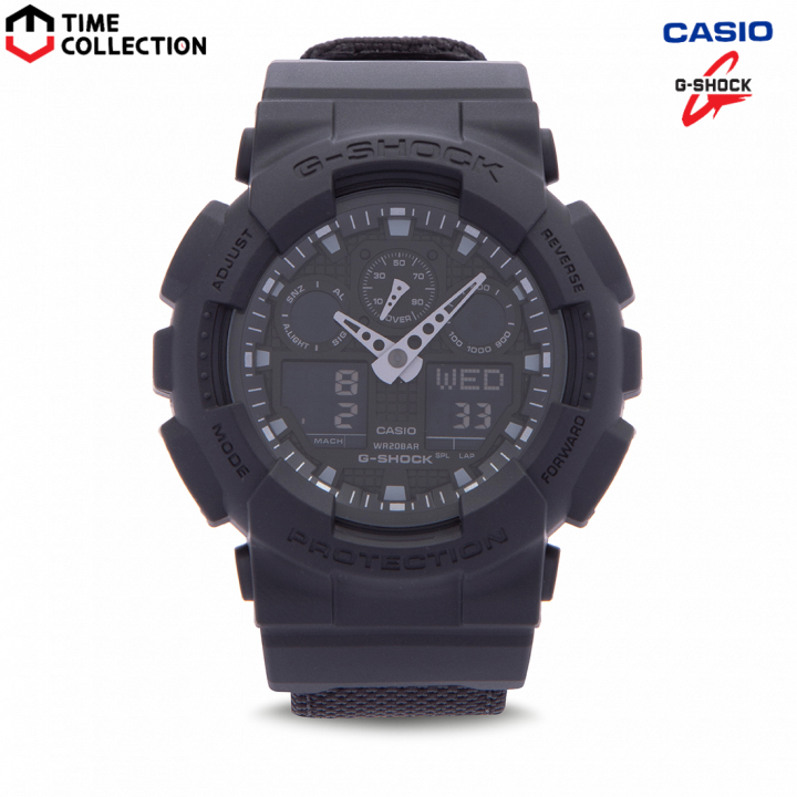 Casio G shock Digital Analog GA 100BBN 1A Watch for Men w 1 Year Warranty Lazada PH