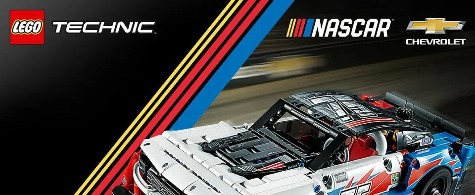 LEGO Technic 42153 NASCAR Next Gen Chevrolet Camaro ZL1 Building