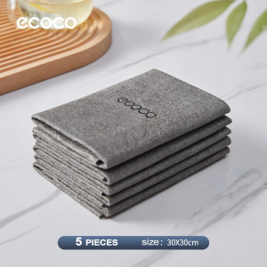 Ecoco Magic Cleaning Cloth Microfiber Cleaning Rag Thickened Reusablefor Windows & Glass Thickened