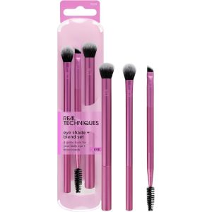 Real Techniques 3 in 1 Eye Shade Blend Brush Trio | Eyebrow Eyeshadow Makeup [PRE ORDER]