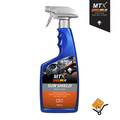 Microtex SunShield 500ml w/Antibac (Protectant Anti-Bacterial Car Interior Cleaner MTX Car Care)
