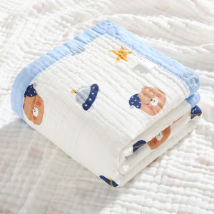 Heirloom Baby Essentials Premium Muslin Blankets/Towels for Baby & Toddlers 110cm x 110cm 6 Breathable Layers