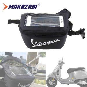 For Piaggio Vespa Primavera 150 SPRINT 150 GTS 300 ie LXV 125 Electric Scooter bag Saddle Bags Motorbike Side Tool Bag Glove Bag