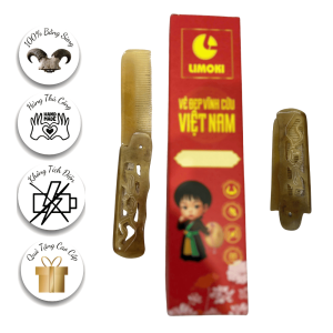 Lượt Chải Tóc Sừng Limoki – Kiểu Gấp Gọn Cao Cấp